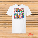 Color Outside The Lines Autism Awareness Shirt