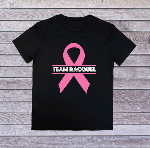 Team Racquel Breast Cancer Awareness Shirt