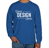 Custom Long Sleeve T-Shirt, Design Your Own Shirt