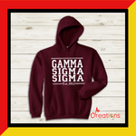 Gamma Sigma Sigma Sorority Hoodie